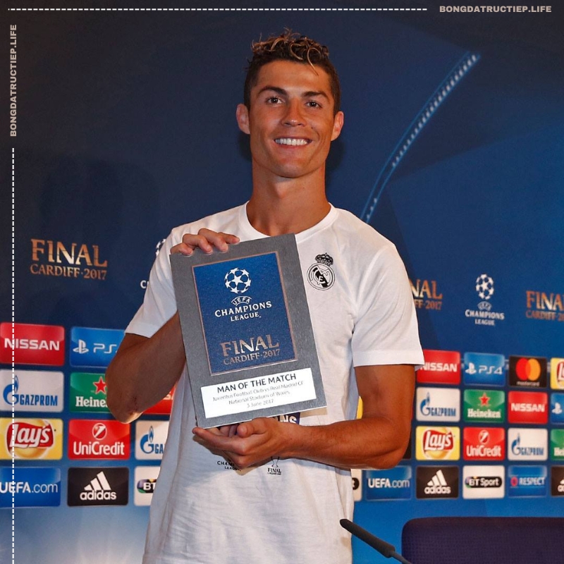 MVP là gì đứng vị trí thứ 2 không ai khác ngoài Cristiano Ronaldo